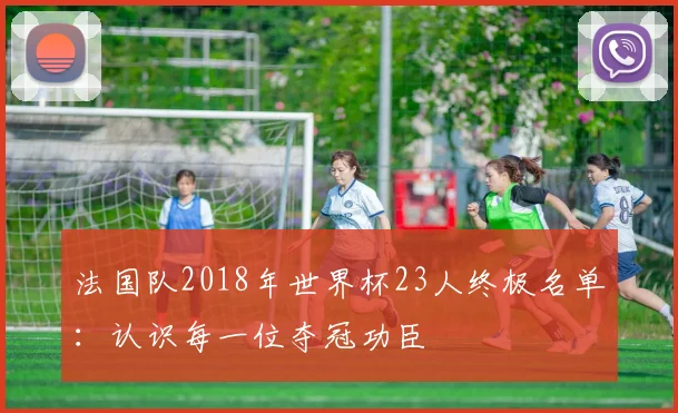 法国队2018年世界杯23人终极名单：认识每一位夺冠功臣